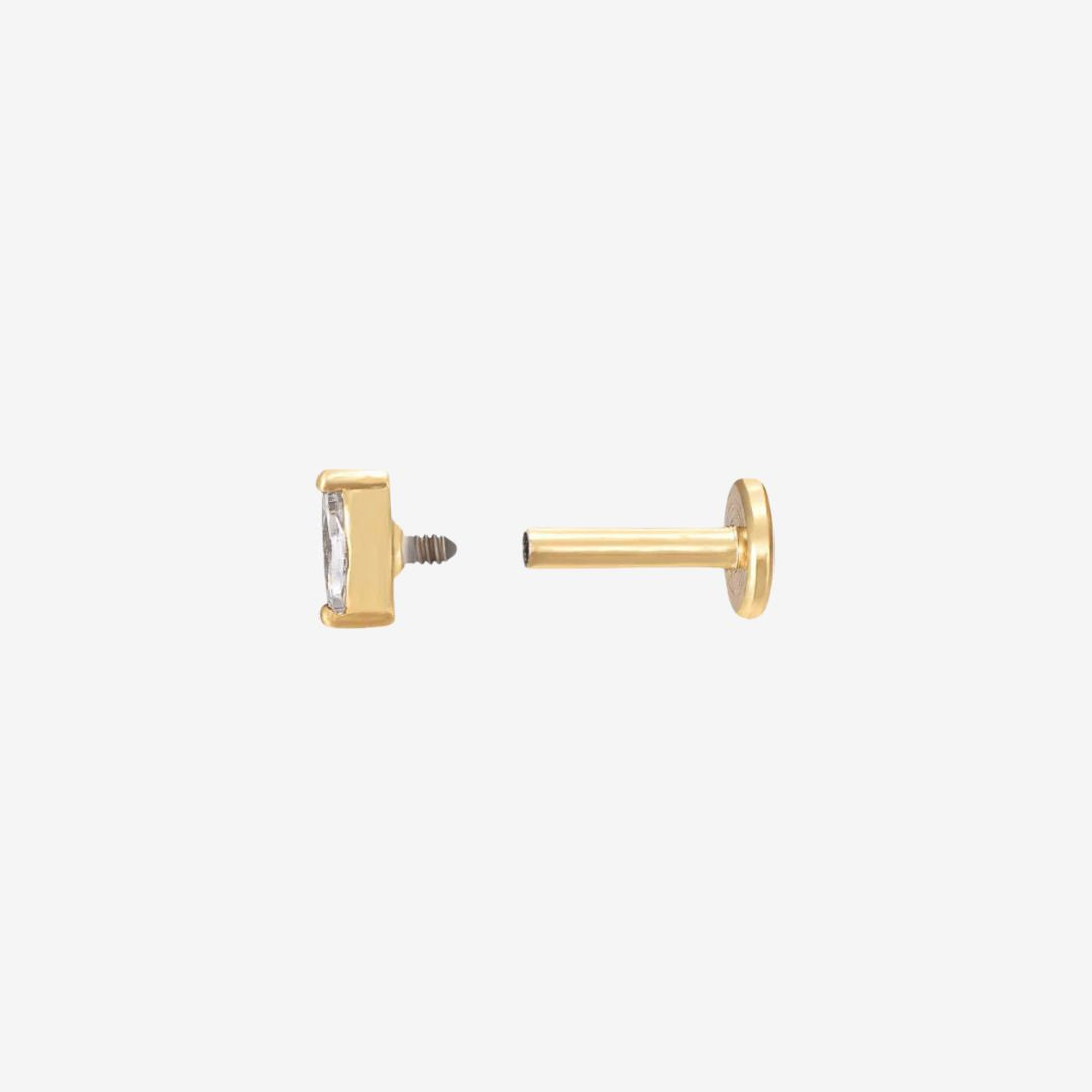 Piercing Labret Romb