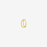 Piercing Tennis Double Hoop