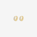 Teardrop Huggies - Gold