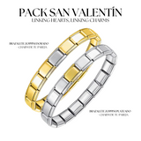 PACK BRAZALETESCON CHARMS INTERCAMBIABLES