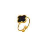 ANILLO CLOVER NOIR