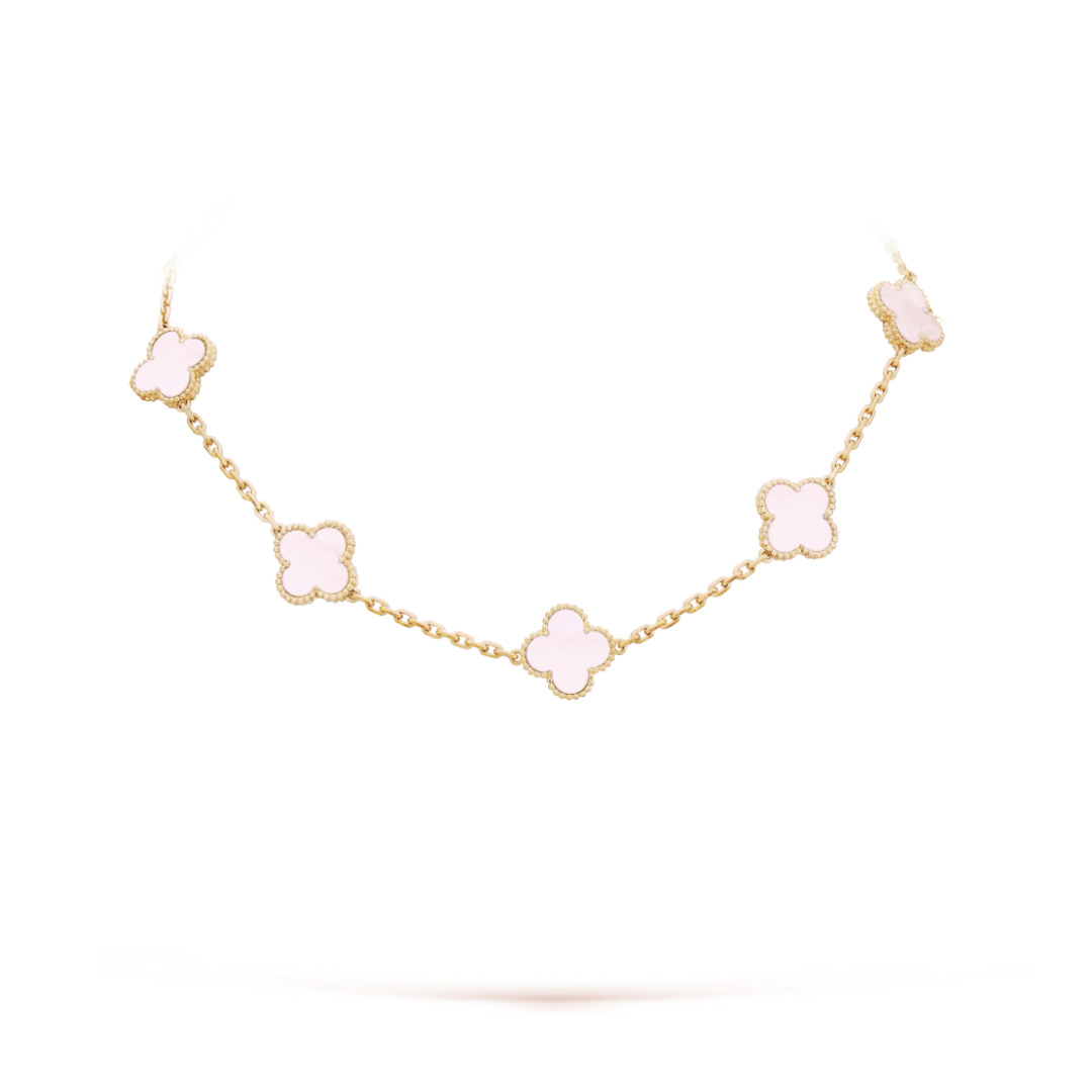 collar clover blush rose