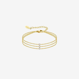 Triple Circonite Bracelet