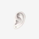 Marzo Aguamarina 3MM Oro Perforación