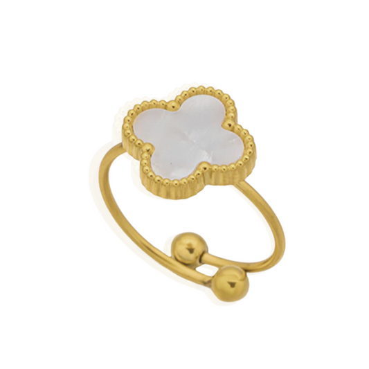 ANILLO CLOVER BLANCO