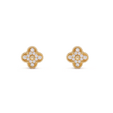 PENDIENTES CRYSTELLE CLOVER