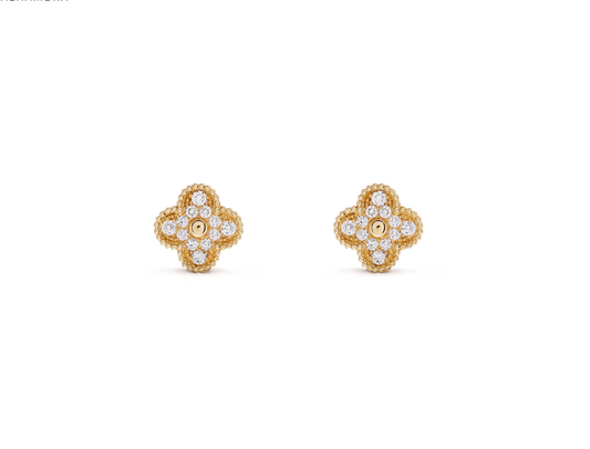 PENDIENTES CRYSTELLE CLOVER