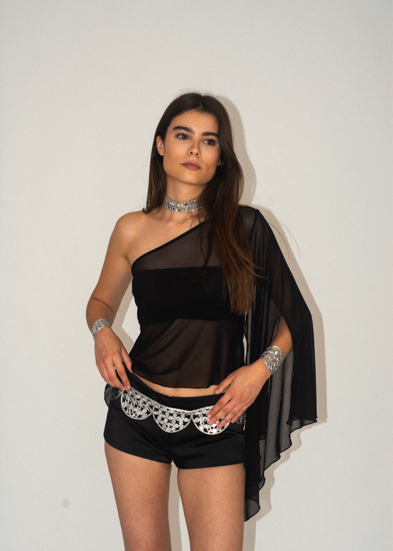 Aena Silver Choker