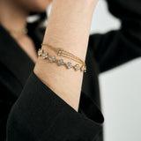 Crystelle Clover Bracelet