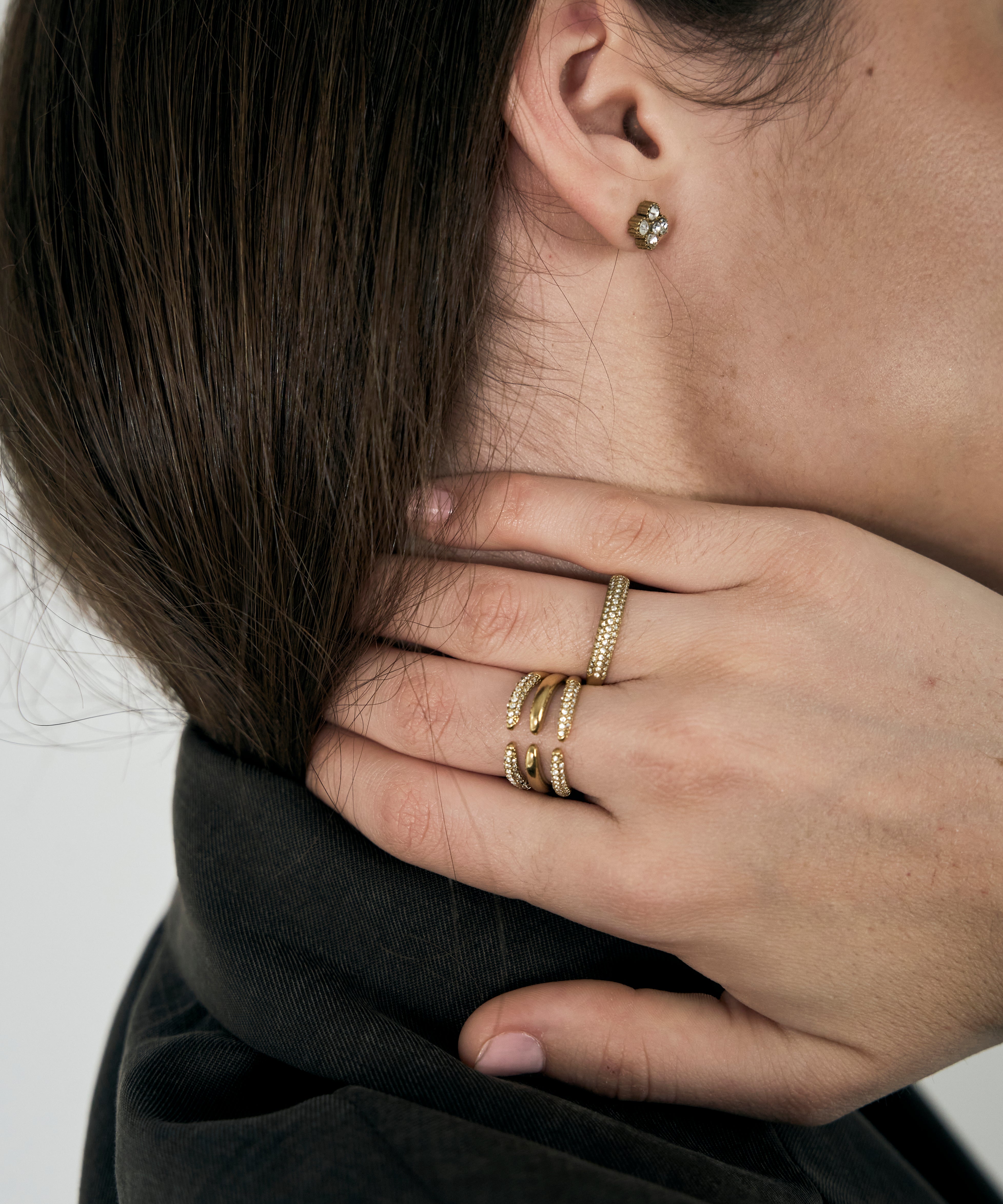 Crystelle Clover Earrings